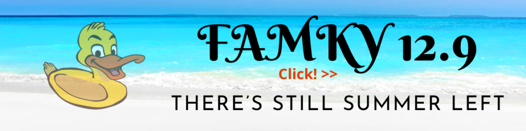 FAMKY 12.9.24, the theme is There's still summer left! Click the pic to see more info in Kide.app