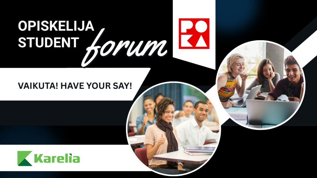 Opiskelijafoorumimainos